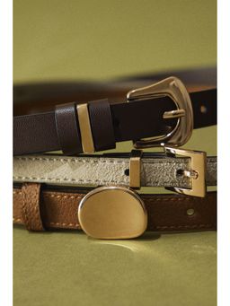 H&M - Women Multi-Color 3-Pack Waist Belts