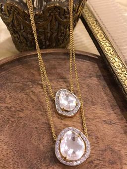 Vasundhara - Womens Modern Kundan Necklace