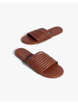 IRUSSH - Memory Foam Tan Sliders