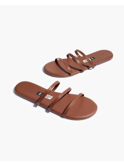 IRUSSH - Memory Foam Elli Off Brown Flats