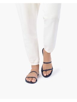 IRUSSH - Memory Foam Genelia Black Flats