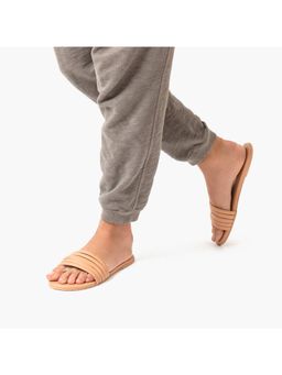IRUSSH - Memory Foam Sana Nude Sliders
