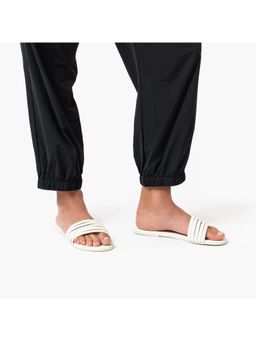 IRUSSH - Memory Foam Sana White Sliders