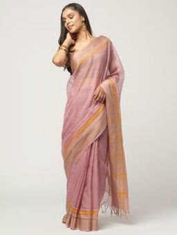 Fabindia - Cotton Silk Stitched Sari