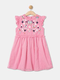 R&B - Embroidered Regular Dress