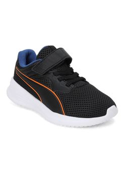 Puma - Transport Block Pre School Kids Black Casual Shoes