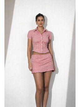 Myclo - Red Gingham Co-Ord Set