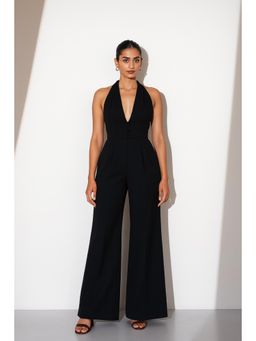 Myclo - Modern Tailored Black Jumpsuit