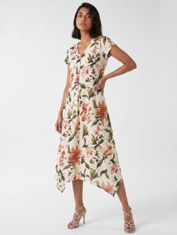 max - Women Floral Print Midi Dress