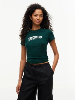 Tommy Hilfiger - Logo Slim Fit Cotton T-Shirt