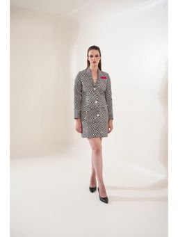 Bakhiya Jaipur - Classic Cotton Geometric Dress