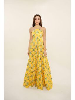 Bakhiya Jaipur - Marelle Cotton Printed Dress