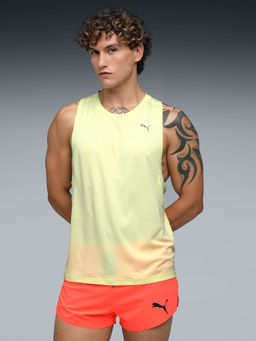 Puma - Men Yellow Velocity Running Tank