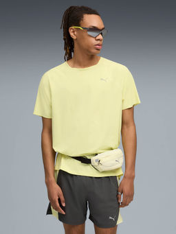 Puma - Men Yellow Cloud Spun Running T-shirt
