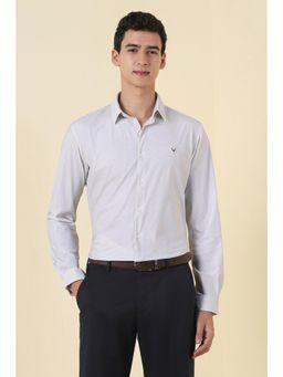 Allen Solly - Off White Full Sleeves Formal Shirt