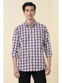 Allen Solly - Slim Fit Checks Full Sleeves Casual Shirt