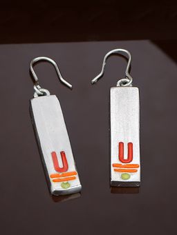 Estele - Rhodium Plated Exquisite Earrings For Women