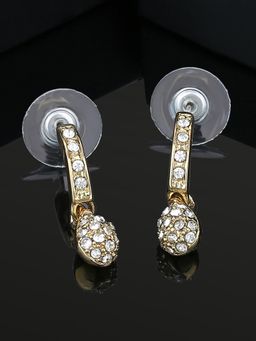 Estele - Gold Plated Drop Earrings For Women
