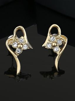 Estele - Gold Plated Charming Stud Earrings For Women