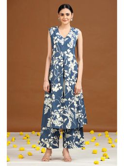 Cotton Culture - Blue Floral Co-Ord Set