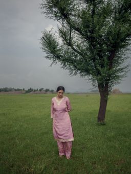 Meeshara - Pink Sequins Embroidered Kurta With Pant