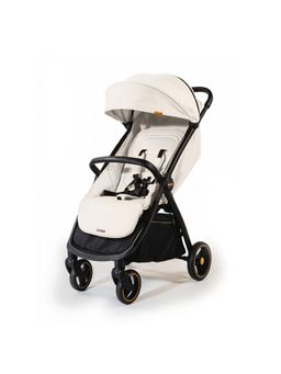 LOOPIE - Travel Friendly Foldable Cabin Stroller with 3 Position Recline Seat Ivory (18-24 Months)