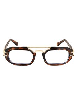 Voyage - Demi Brown Oval Eyeglasses for Men & Women 7255MG3927