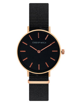Joker and Witch - Black Nylon Watch - AMWW425