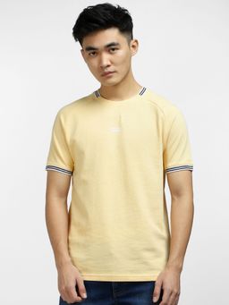 Jack & Jones - Beige Crew Neck T-shirt
