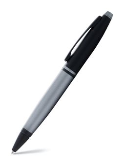 Cross - Calais Matte Gray and Black Lacquer Ballpoint Pen