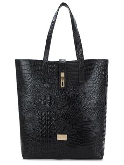 RASHKI - Ren Black Textured Tote Bag