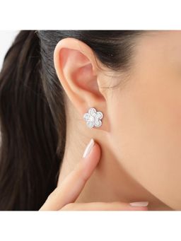 JUPRA - Daizy Flower 925 Sterling Silver Stud Earrings