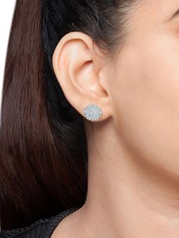 JUPRA - Sunflower Stone 925 Sterling Silver Stud Earrings