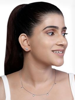 JUPRA - Shining Stars 925 Sterling Silver Necklace and Earrings Set