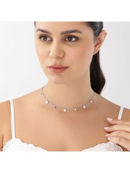 JUPRA - Circle Charms 925 Sterling Silver Necklace