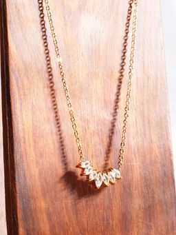 Palmonas - Flare Wing Diamond Necklace