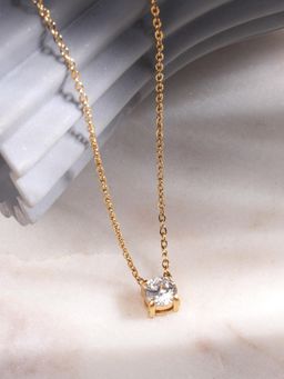 Palmonas - Classic Solitaire Glow Pendant Necklace