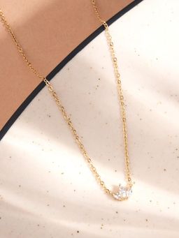 Palmonas - Crystal Cushion Cut Pendant Necklace