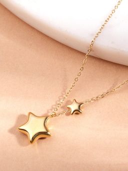 Palmonas - Double Star Layered Pendant Necklace