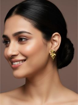 The Bling Girll - Women Gold Stylish Drop Earrings