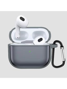 GRIPP - Bolt Matte case + Keyring Hook for Airpods 3 - Grey