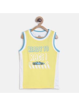 MINI KLUB - Kids Boys Yellow T-shirt