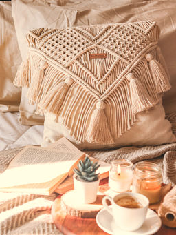 Karighar - Bohemian V shape Cushion Sleeves (16x16 Inches)