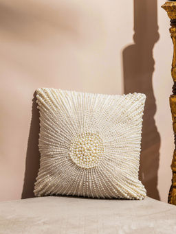 Revive Home - Pearl Mist Cushion Cover (12x12 Inches)
