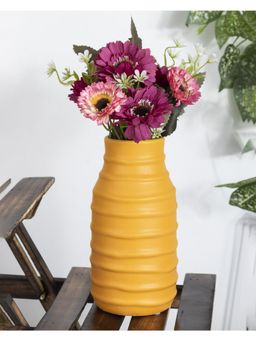 Voncasa - Vase in Color - Yellow
