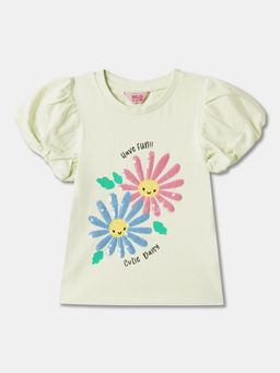 R&B - Beige Regular Girls Top