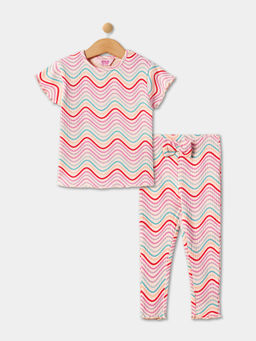 R&B - Stripes Regular Girls Co-Ord Set