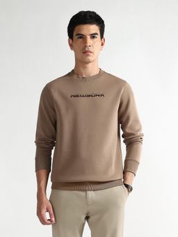 Arrow Newyork - Men's Brown Regular Fit Sweatshirt