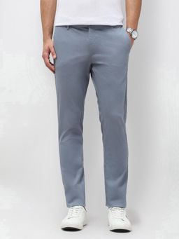 U.S. POLO ASSN. - Blue Men's Austin Slim Fit Satin Trousers
