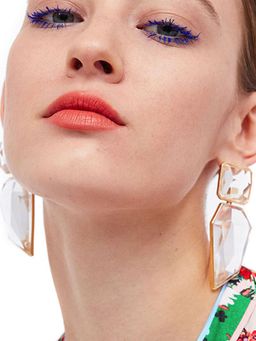 Niscka - White Fancy Crystal Statement Earrings For Women
